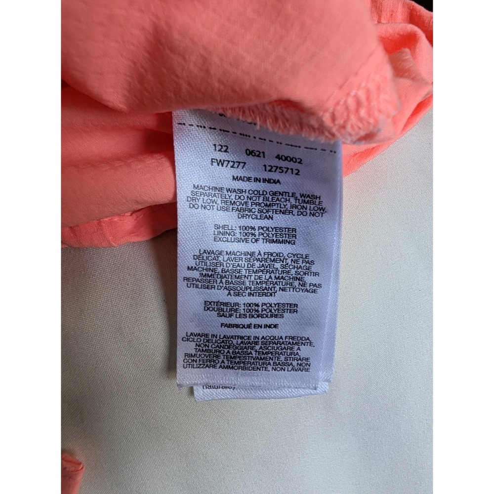 Columbia PFG Tamiami II Fishing Shirt Womens 2X Coral Peach Short Sleeve FW7277 - Picture 4 of 6